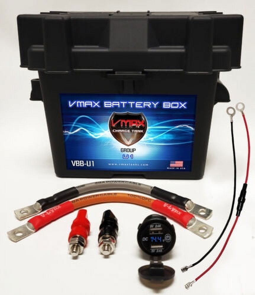 DIY AGM U1 Smart Battery Box Build Power Center for kayaks canoe pontoon Backup