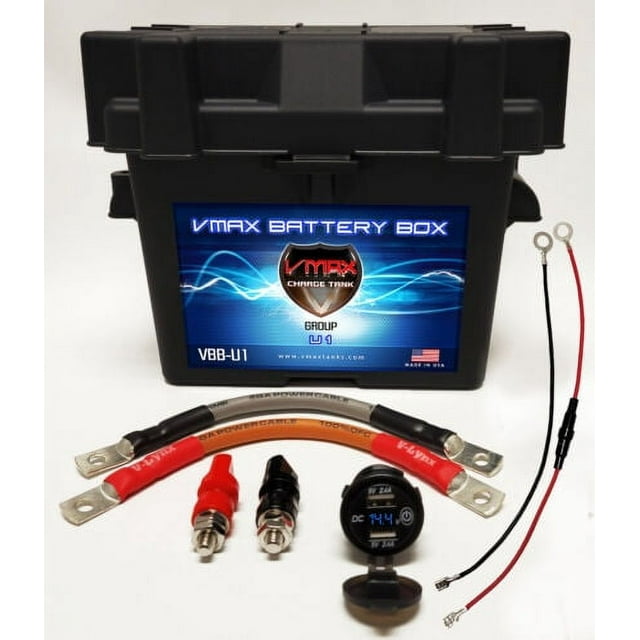 AGM U1 DIY Marine Smart Battery Box Power Center for Kayaks, Canoe