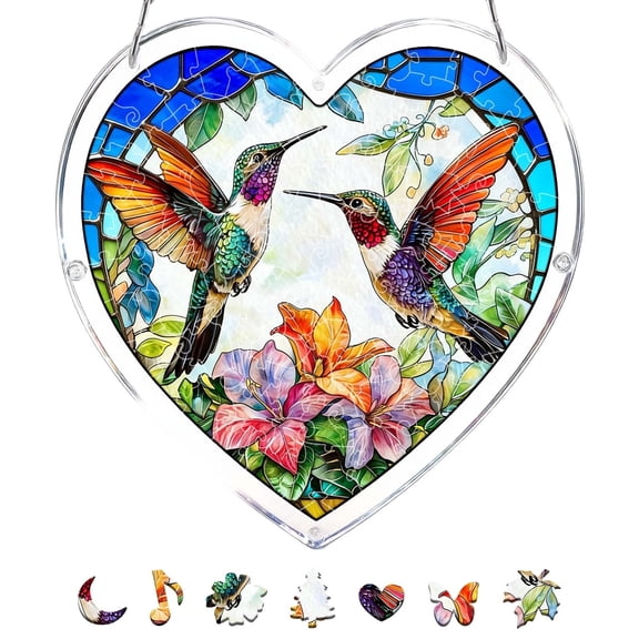DIY Acrylic Puzzle Window – & Theme – Create A Dreamy Light And Shadow For Your Home (20cm/7.4inch)