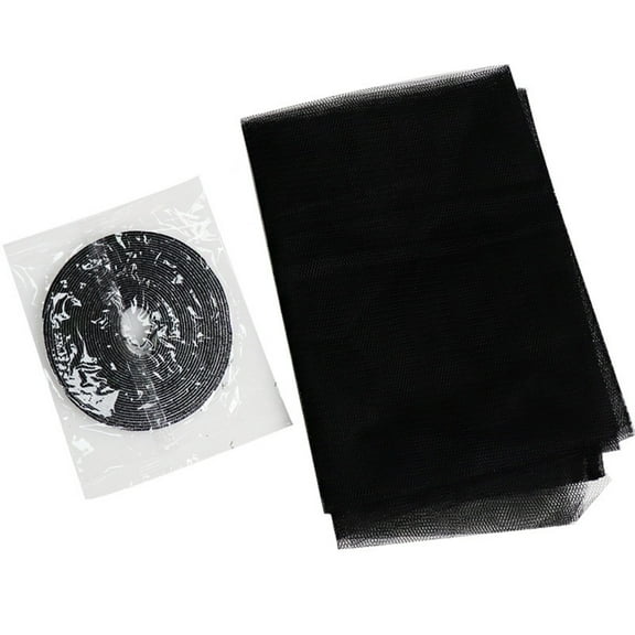 DIY Adhesive Anti-Mosquito Fly Insect Curtain Mesh Window Screen