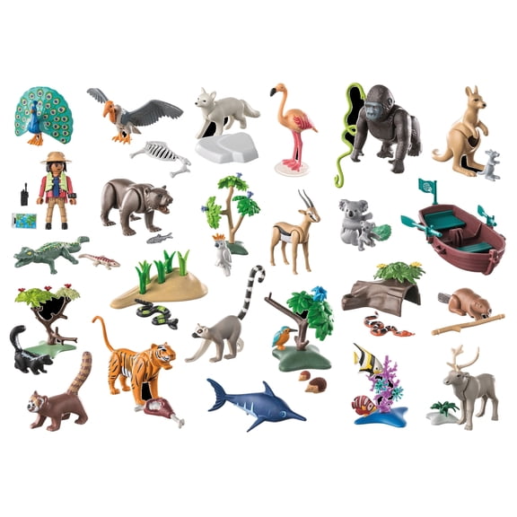 DIY Advent Calendar - Animal Trip around the World