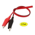 thumbnail image 1 of DIY Alligator Clamp Clip Battery Booster Jumper Test Wire Cable 25cm Long 3pcs, 1 of 4