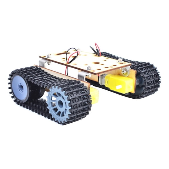 - DIY Alloy Tank Car Chassis Track Kit