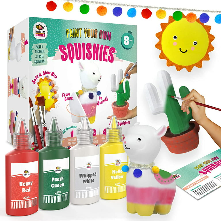 DIY Alpaca Squishies Paint Your Own Slow Rise Squishies Paint Kit