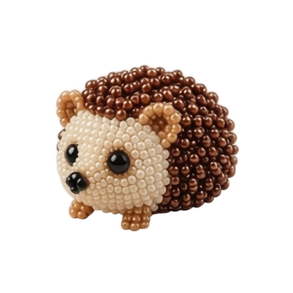 DIY Animal Bead Craft Kit with Instruction Manual Handcrafted Jewelry Art Set for Creative Beadwork Projects and Educational Activities
