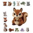 thumbnail image 1 of DIY Animal Beading Kit for Adults & Teens, Cute 3D Animal Bead Craft Set with Colorful Beads and Instructions, Handmade Jewelry Art Craft Kit for Creative DIY Projects(K), 1 of 6