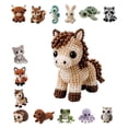 thumbnail image 1 of DIY Animal Beading Kit for Adults & Teens, Cute 3D Animal Bead Craft Set with Colorful Beads and Instructions, Handmade Jewelry Art Craft Kit for Creative DIY Projects(F), 1 of 6