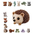 thumbnail image 1 of DIY Animal Beading Kit, Cute Bead Craft Animal Set with Colorful Beads and Instructions, Handmade Creative Jewelry Art Craft Kit, DIY Animals Beadwork Craft Kits for Adults(E), 1 of 6