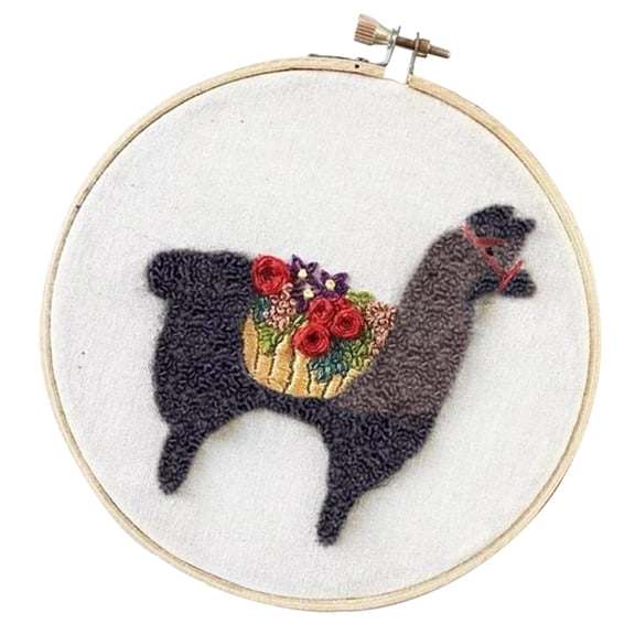 DIY Animal Deer Embroidery Sampler Modern Hand Embroidery for Beginners Needlework Adults Craft Sewing CE002