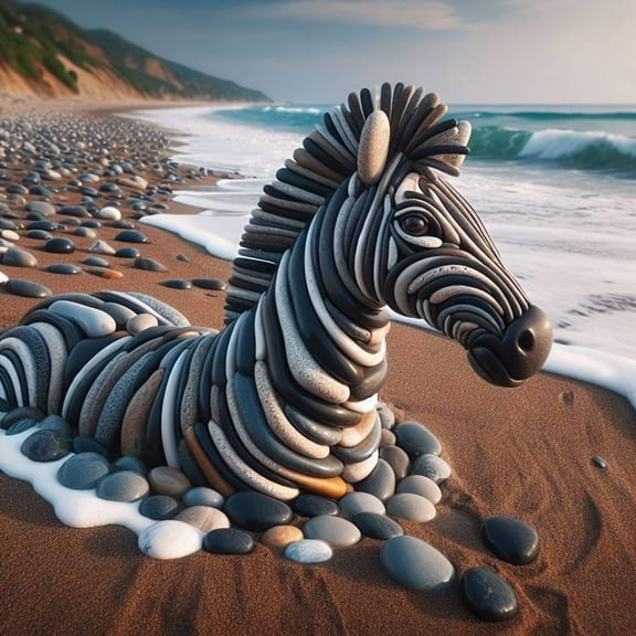 DIY Animal Horse Diamond Painting Kits for Adults 5D Diamond Art Kits, Full Drill Diamond Painting Kits, Gem Arts and Crafts for Beginner Home Wall Decor