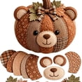thumbnail image 1 of DIY Animal Pumpkin Sewing Kit, Woodland Crafts for Adults | Sew charming animal pumpkins for autumn, Halloween and holiday displays with coordinated craft supplies.(F), 1 of 7