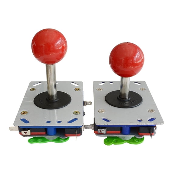 DIY Arcade Joystick Controller Kit with 2 4 8 Way Adjustable Red Ball Top Gaming Accessories Suitable for Fighting game