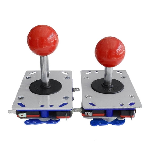 DIY Arcade Joystick Controller Kit with 2 4 8 Way Adjustable Red Ball Top Gaming Accessories Suitable for Fighting game