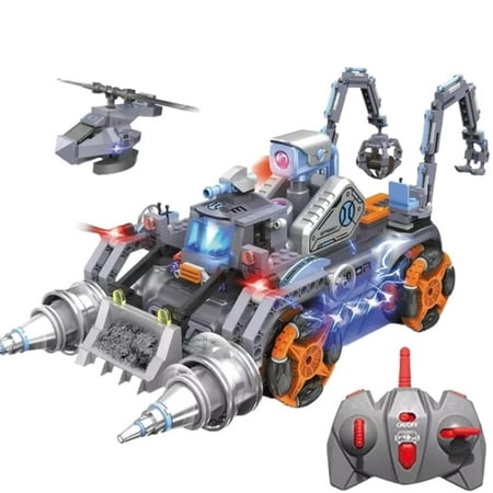GN Universe DIY Armor Car Building Set With Remote Control 1:16 Build Robot Car Ages 6+