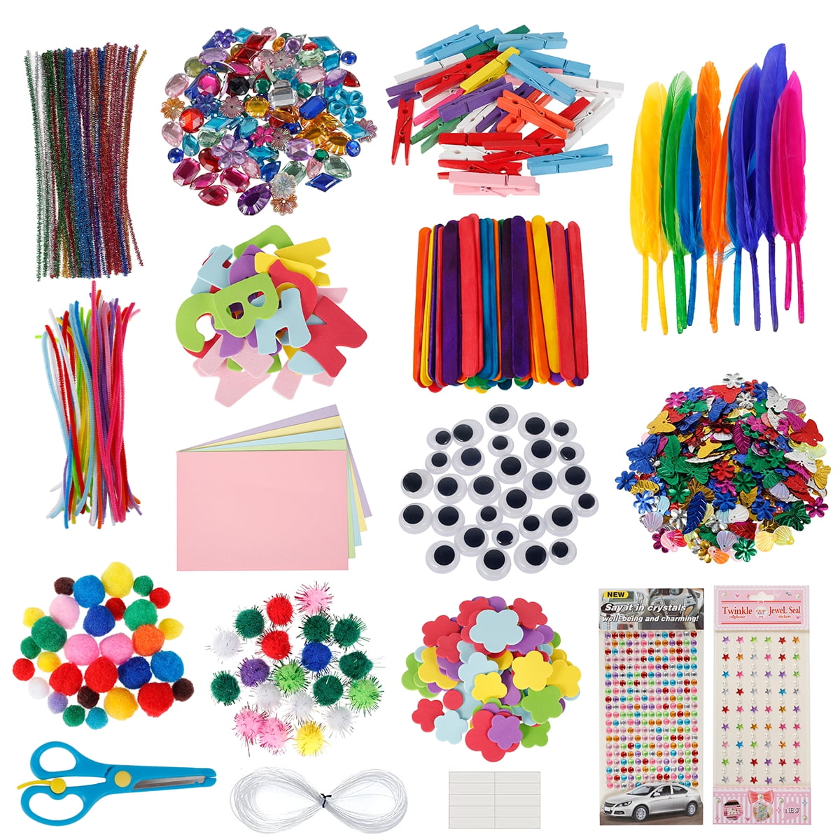 DIY Art Craft Sets Creative Craft Supplies for Kids Toddlers Children