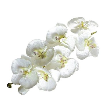 Artificial Butterfly Orchid Silk Flower Bouquet – Phalaenopsis Wedding Decor 1pc