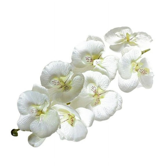 DIY Artificial Butterfly Orchid Silk Flower Bouquet Phalaenopsis Wedding Home Decoration Flowers