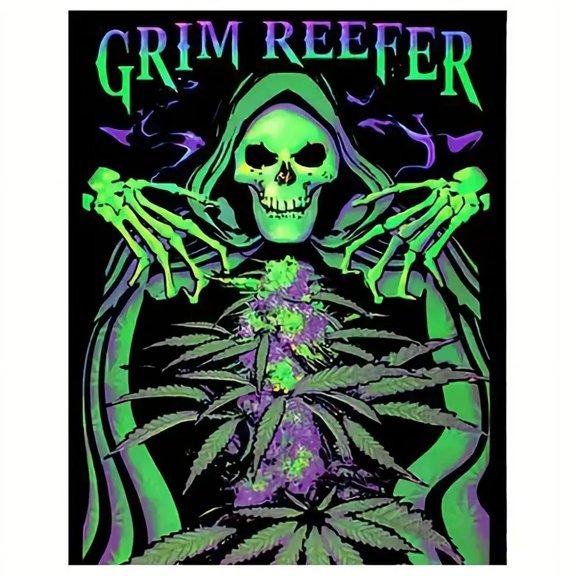 DIY Artificial Diamond Painting Green Skull 5d Rhinestone Craft Wall Art, Home Decor And Hobby Accessories Surprise Gift