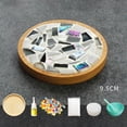 thumbnail image 1 of Glass Tile Wooden Crafts Kit for Adults Mixed Color DIY Projects Handmade Home Home Craft Supplies, 1 of 9