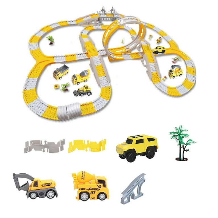 Flexible toy hotsell car track