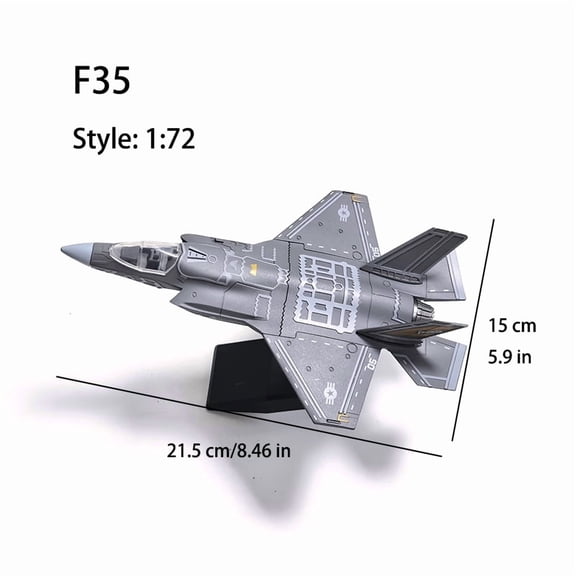 DIY Assembled Building Block Military Model Toys F14 Tomcat Su35s F-22 Stealth Fighter B2 Bomber Multi-Purpose Fighter for Gifts
