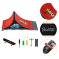 thumbnail image 1 of Mini Finger Skateboard  DIY Assembly Deck Skate Park Board with Ramp Accessories, 1 of 6