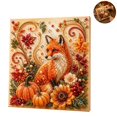 thumbnail image 1 of DIY Autumn Pearl Diamond Painting Kit, Fall Harvest Crystal Bead Art Craft Set, Farmhouse Fall Wall Decor for Thanksgiving Handmade Gift, 1 of 7