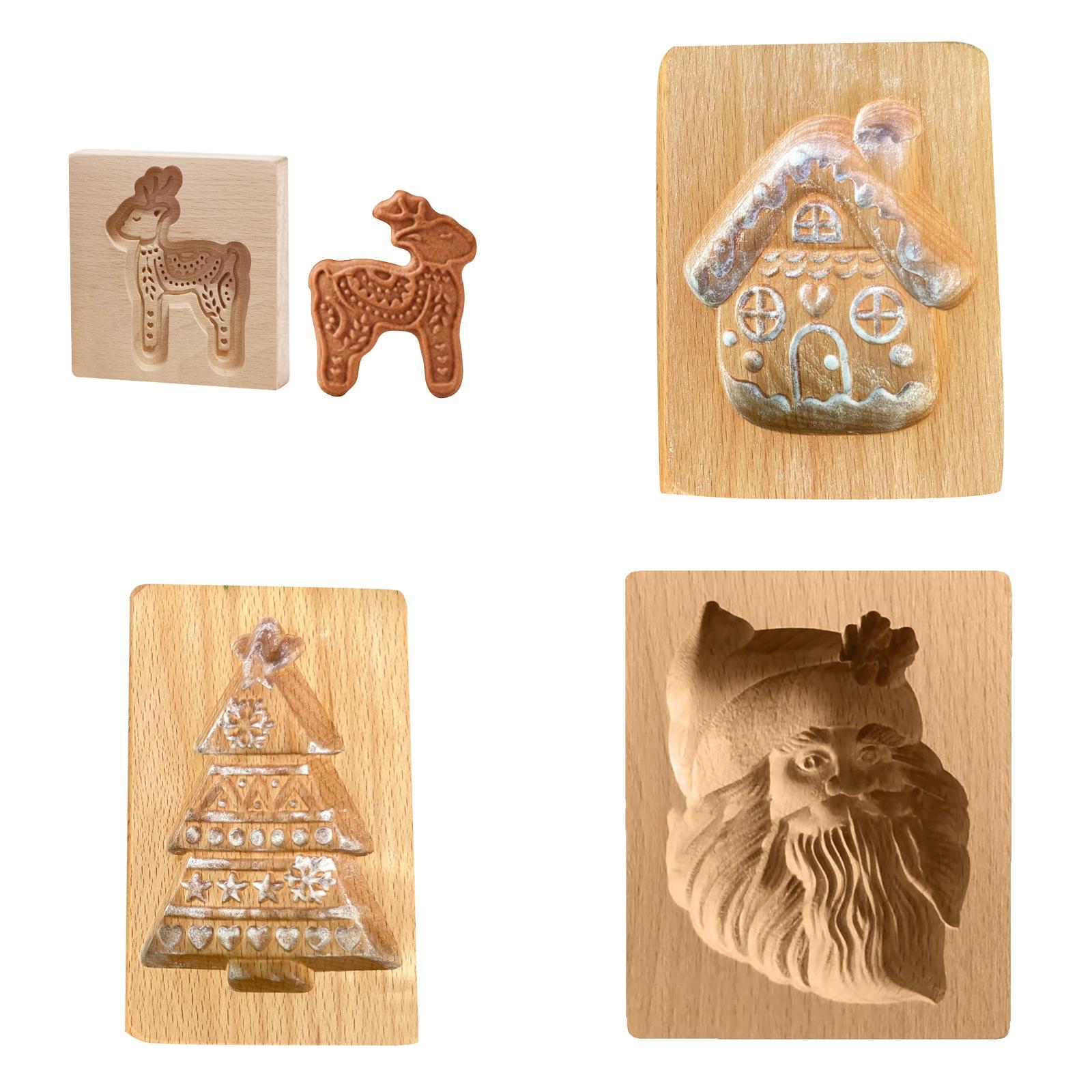 DIY Baking Moulds Cookie Heart Wrapping Paper Roll Holder Clamps to