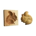 thumbnail image 1 of DIY Baking Moulds Wooden Cookie Moulds Embossing Craft Decorative Tools for Holiday Kitchen Use for Christmas and Thanksgiving Baking Projects, 1 of 5