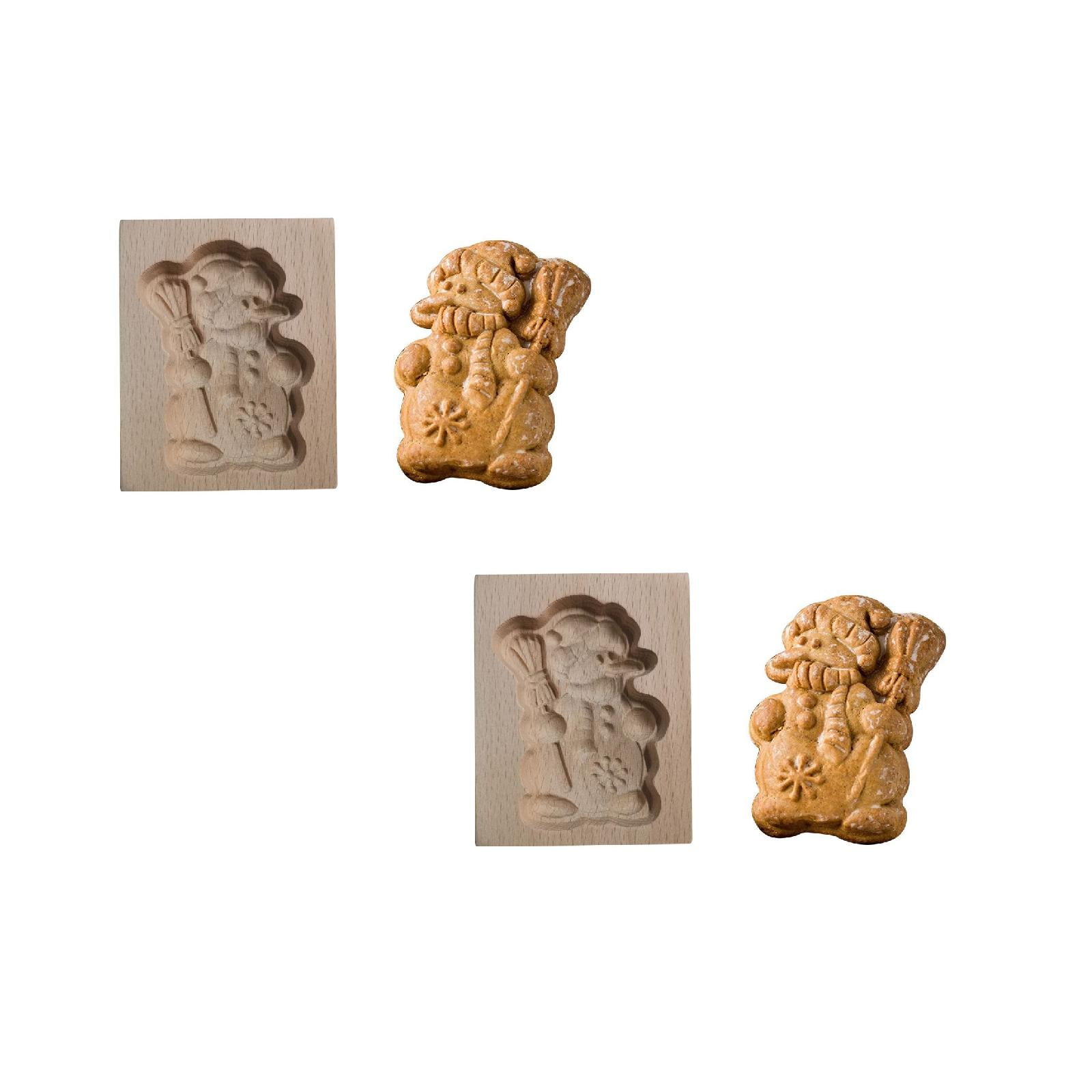 DIY Baking Moulds Wooden Cookie Vacuum Sealer Container Lids Vacuum