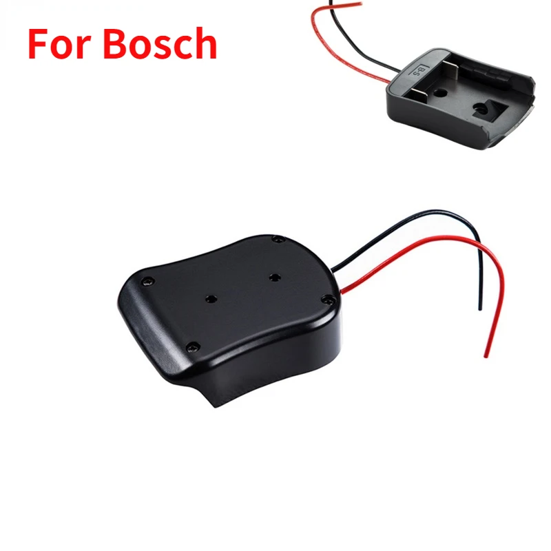 Battery Adapters For Makita/Bosch/Milwaukee/Dewalt/Black&Decker/Ryobi 18V Power Connector DIY Adapter Dock Holder 14 Awg Wires