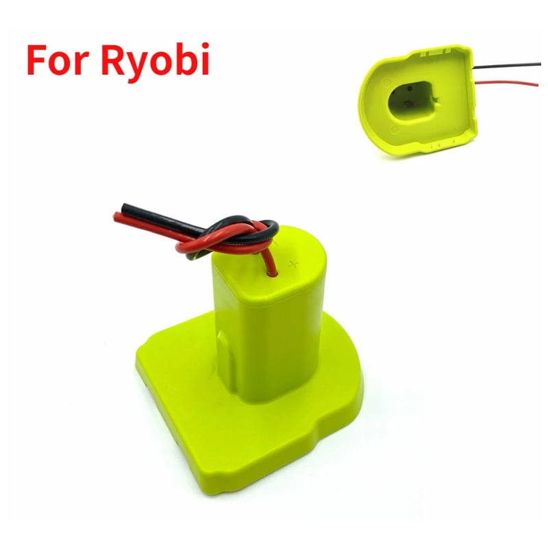 DIY Battery Adapters For Makita/Bosch/Milwaukee/Dewalt/Black&Decker/Ryobi 18V Power Connector Adapter Dock Holder 14 Awg Wires