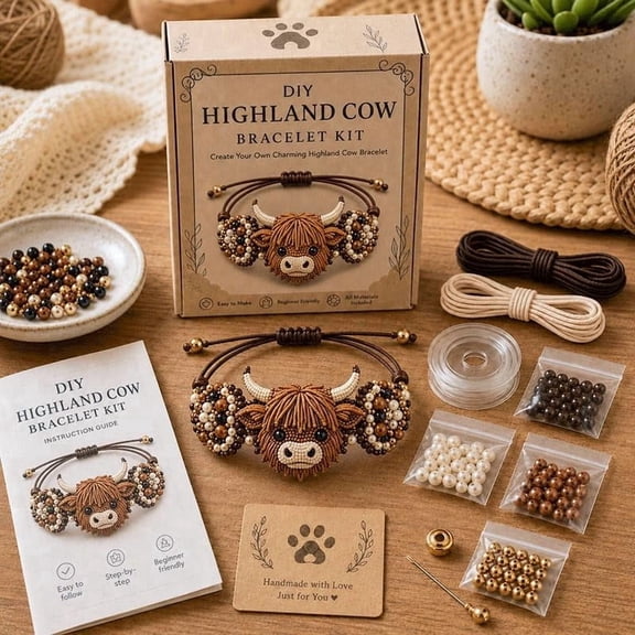 DIY Beaded Bracelet Making Kit, Beginner-Friendly Beaded Bracelet Animal Making Kit, Three-Dimensional Beadwork Jewelry Craft Kit with Full-Color Instruction Sheet, for Craft Lover (Octopus)