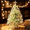 thumbnail image 1 of DIY Beaded Christmas Tree Kit, 3D Bead Tree Craft Kit for Adults, Beaded Tabletop Christmas Decor, Holiday Centerpiece for Home, Party Decoration and Creative Gift Giving,Classic Green, 1 of 9