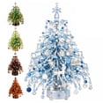 thumbnail image 1 of DIY Beaded Christmas Tree Kit, 3D Crystal Bead Holiday Craft Set for Adults Colorful Beads and Wire, 3D Tabletop Tree Design, DIY Steps, Creative Christmas Project, 1 of 7