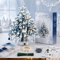 thumbnail image 1 of DIY Beaded Christmas Tree Kit , 3D Crystal Bead Holiday Craft Set, Complete Kit with Colorful Beads, Ornament Charms, Metal Frame & Angel Topper, LED‑Lit Handmade Tabletop Christmas Decor Gift, 1 of 7