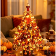 thumbnail image 1 of DIY Beaded Christmas Tree Kit, Create Your Own Sparkling Holiday Decoration, Handmade Craft Gift for Christmas Halloween Fall, 1 of 8