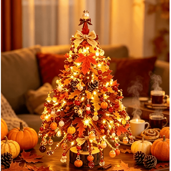 DIY Beaded Christmas Tree Kit, Create Your Own Sparkling Holiday Decoration, Handmade Craft Gift for Christmas Halloween Fall