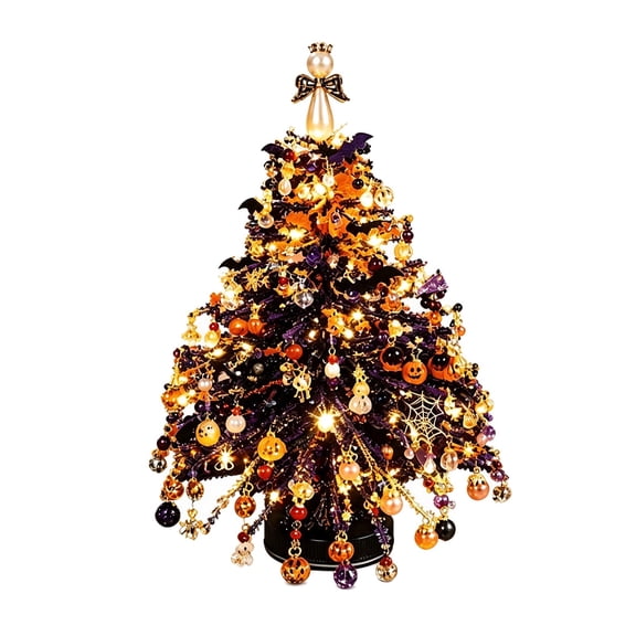 DIY Beaded Christmas Tree Kit, Crystal Holiday Christmas Craft Set for Adults, Christmas Tree for Desk Holiday Craft Projects and Party Decorations Ornament Charms Fall Christmas Gifts