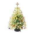thumbnail image 1 of DIY Beaded Christmas Tree Kit, Crystal Holiday Craft Set for Adults with Ornament Charms, Tabletop Decor,A, 1 of 4