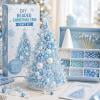 DIY Beaded Christmas Tree Kit Handmade Assembled Decorative Craft Set for Tabletop Making