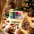 thumbnail image 1 of DIY Beaded Christmas Tree Kit, Handmade Holiday Craft Set, Colorful Beads and Wire Holiday Craft Set for Adults, Tabletop Decor Holiday Xmas Gift, Family Christmas Activity, 1 of 7