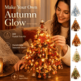 thumbnail image 1 of DIY Beaded Christmas Tree Kit, Make Your Own Sparkling Warm Light Tabletop Decoration, Handmade Holiday Beading Craft Set for Indoor Home Display & Creative Gift, 1 of 1