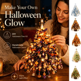 thumbnail image 1 of DIY Beaded Christmas Tree Kit, Make Your Own Sparkling Warm Light Tabletop Decoration, Handmade Holiday Beading Craft Set for Indoor Home Display & Creative Gift, 1 of 8