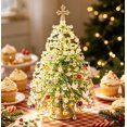 thumbnail image 1 of DIY Beaded Christmas Tree Kit, Sparkling Bead Branches Light Up Tabletop Tree, Complete DIY Craft Supplies Kit for Relaxing Home Activity & Meaningful Holiday Gift, 1 of 8