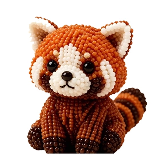 DIY Beading Kit for Adults Teens,Cute Animal Shape Beginner Friendly Craft Kit for Stress Relief