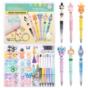 JoyMelo DIY Beads Pen Kit 2-in-1 Pens for Beading and Jewelry Making with Storage Box,Christmas and Birthday Gifts for 14+ Teens Adults