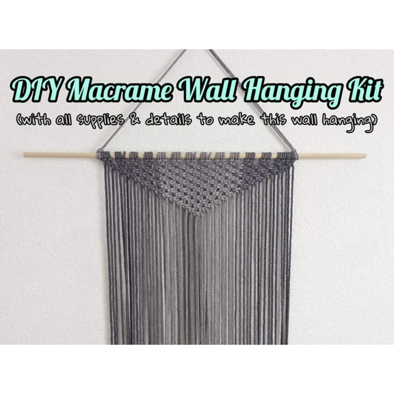 DIY Beginners Macrame Kit Step-by-Step guide