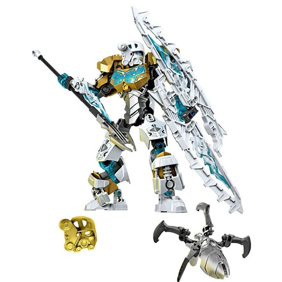 DIY Biochemical Warrior Master Domestic Building Blocks Skeleton Spider King Mech Assembly Combination toys for children gifts