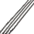thumbnail image 1 of DIY Black and Gray 90in Small Oval Link Chain, Gunmetal Finish, 1 of 7